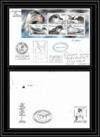 2888 Helilagon Dufresne Signé Signed OP 2009/1 Crozet BLOC N°22 25/3/2009 ANTARCTIC Terres Australes (taaf) Lettre Cover - Hélicoptères
