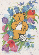 OSO Animales Vintage Tarjeta Postal CPSM #PBS371.A - Ours