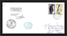 2837 ANTARCTIC Terres Australes TAAF Lettre Cover Dufresne 2 Signé Signed Op 2008/3 Durban N°445/446 1/11/2008 - Expediciones Antárticas