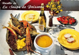 Recette De La Soupe De POISSONS 28(scan Recto-verso) MA1161 - Recettes (cuisine)