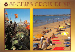 SAINT GILLES CROIX DE VIE St Gille La Plage 23(scan Recto-verso) MA1152 - Saint Gilles Croix De Vie