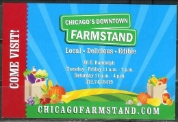 Chicago Illinois Farmstore Ad Postcard - Unused - Chicago