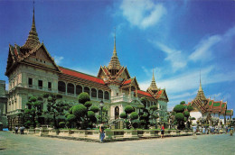 THAILANDE - Bangkok - The Royal Grand Palace,Chakri And Dusit Maha Prasadh Throne Halls - Carte Postale - Thaïland