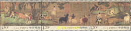 316554 MNH CHINA. República Popular 2014 PINTURA - BAÑO DE CABALLOS - Unused Stamps