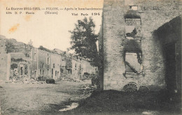 Pilon * Rue De La Ville Après Le Bombardement * Ww1 Guerre 1914 1918 - Autres & Non Classés