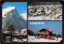 SAMOENS Altitude 714 1630m Station Ete Hiver 22(scan Recto-verso) MA1194 - Samoëns