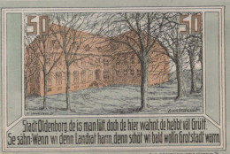 50 PFENNIG 1922 Stadt OLDENBURG IN HOLSTEIN UNC DEUTSCHLAND #PI021 - [11] Local Banknote Issues