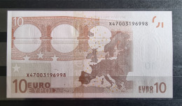 1 X 10€ Euro Trichet R020B2 X47003196998 - UNC - 10 Euro