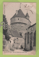 21 COTE D'OR - CP ARNAY LE DUC - TOUR DU XVe S. RESTE DU CHATEAU DE LA MOTTE FORTE - COLLECTION J.D. à SENS N° 7 - 1904 - Arnay Le Duc