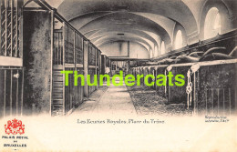 CPA PALAIS ROYAL DE BRUXELLES LES ECURIES ROYALES EDIT. VANDERAUWERA BRUXELLES - Monumenti, Edifici