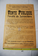 AF1 Affiche - Vente Publique Notaire - Tournai - Notaire Gérard - 1959 N°4 - Affiches
