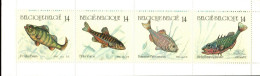 Belgien 1990 - Mi.Nr. 2436 - 2438 - Postfrisch MNH - Tiere Animals Fische Fishes - Peces