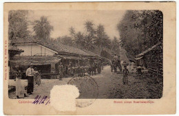 SRI LANKA - CEYLON - COLOMBO - STREET SCENE BAMBALAPITIYA - 1928 - Vedi Retro - Formato Piccolo - Sri Lanka (Ceylon)