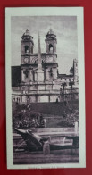 Carta Postale Non Circulée - 14 Cm X 7 Cm - ITALIA - ROMA - TRINITÁ DEI MONTI - Churches
