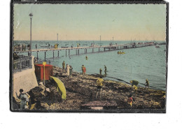 66-ANDERNOS-les-BAINS- Une Vue Animée De La "PLAGE De La JETEE " En 1943 - Andernos-les-Bains