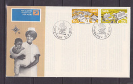 South West Africa 1976 Modern Buildings Hospital/Nurse FDC Nr. 16 Windhoek Cancellation - Geneeskunde