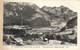 Abondance * Vue Générale Du Village Et Le Mont Chauffé - Abondance