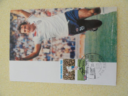 CARTE MAXIMUM CARD TREVOR FRANCIS ANGLETERRE - 1990 – Italia