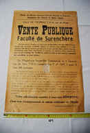 AF1 Affiche - Vente Publique Notaire - Tournai - Notaire Gérard - 1959 N°7 - Posters