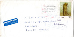 L77274 - Frankreich - 1997 - 6.70F Cesar EF A LpBf WATTRELOS - ... -> SHANGHAI (China) - Lettres & Documents