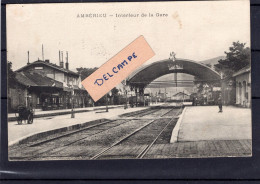 Ambérieu - Intèrieur De La Gare - Cachet Infirmières De Gare - - Non Classés