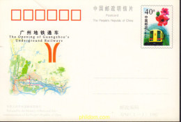 588117 MNH CHINA. República Popular 2018 APERTURA DEL METRO DE GUANGZHOU'S - Unused Stamps