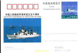 604901 MNH CHINA. FORMOSA-TAIWAN 1999 50 ANIVERSARIO DE LA ARMADA NAVAL CHINA - Ungebraucht