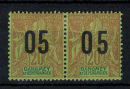 Dahomey - Espacée Tenant à Normal - YV 36Aa N* MH , Cote 20 Euros - Nuevos