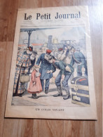 Journal  - Le Petit Journal  -18 Octobre 1902 - Un Colis Vivant-  La Guerre Civile En Colombie - Le Petit Journal