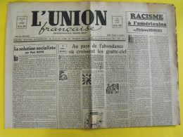 L'Union Française N° 172 Du 26 Avril 1944. Philippe Dreux MNS Henriot Rives Ajalbert Collaboration Milice Légion LVF - Autres & Non Classés