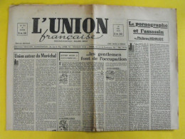 L'Union Française N° 174 Du 10 Mai 1944. Philippe Dreux MNS Henriot Maillard Ajalbert Collaboration Milice Légion LVF - Autres & Non Classés