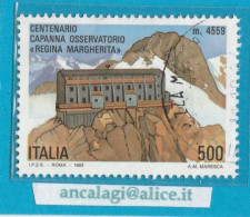USATI ITALIA 1993 - Ref.0677 "OSSERVATORIO REGINA MARGHERITA" 1 Val. - - 1991-00: Gebraucht