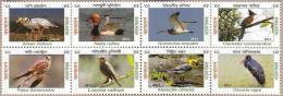 Bangladesh 2013 Issue Beautiful Stamps Set On Migratory Birds Falcon Duck Fauna 8v MNH Animal - Ducks