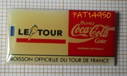 PAT14950 COCA COLA  BOISSON OFFICIELLE DU TOUR DE FRANCE CYCLISTE 92  En Version EPOXY - Coca-Cola