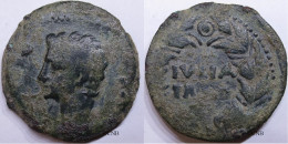 Empire Romain - Hispanie - Julia Traducta - Auguste - As - TB - Pro0007 - Provincia