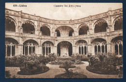 Lisboa. Claustro Dos Jeronymos. Monastère Des Hiéronymites.( Manuel1er); Cloître (Arch. D. Boitaca, J.de Castilho).1905 - Lisboa