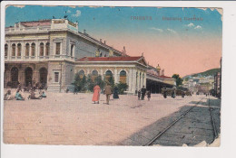 Italia Trieste Stazione Centrale 1919 X Occhieppo FP VG DIFETTI 2 Scan - Trieste