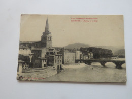 Les Pyrénées-Ariégeoise - St-GIRONS - L'Eglise Et Le Salat - Saint Girons