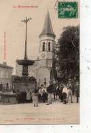 DOURGNE LA FONTAINE ET L'EGLISE - Dourgne