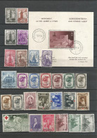 2.Belgique : Timbres Oblitérés - Collections