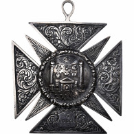 Royaume-Uni, Médaille, Grande Croix D'Argent, Lodge 5, Argent, SPL - Autres & Non Classés