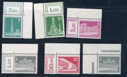 Berlin Lot Aus Michel Nummer 140/146 Postfrisch Bogenecken - Other & Unclassified