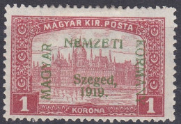 Hongrie Szeged 1919 Mi 16 * Palais Du Gouverneur   (A14) - Szeged