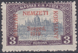 Hongrie Szeged 1919 Mi 18 * Palais Du Gouverneur  (A14) - Szeged