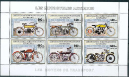 2006 Les Motocycles Antiques Complet-volledig 7 Blocs - Ungebraucht