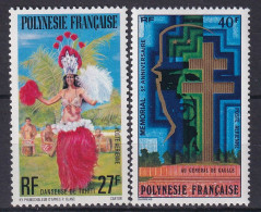 Polynésie Française        PA  123/124 ** - Unused Stamps