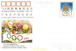 717792 MNH CHINA. República Popular 2000 DIA DE LA OLIMPIADA - Unused Stamps