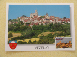 CARTE MAXIMUM CARD VEZELAY OPJ VEZELAY FRANCE - Eglises Et Cathédrales