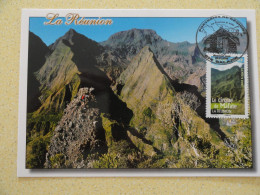 CARTE MAXIMUM CARD CIRQUE DE MAFATE LA REUNION OPJ SALAZIE FRANCE - Other & Unclassified