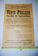 AF1 Affiche - Vente Publique Notaire - Tournai - Notaire Gérard - 1959 N°6 - Posters